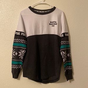 Santa Bae Bae Pink Sweatshirt